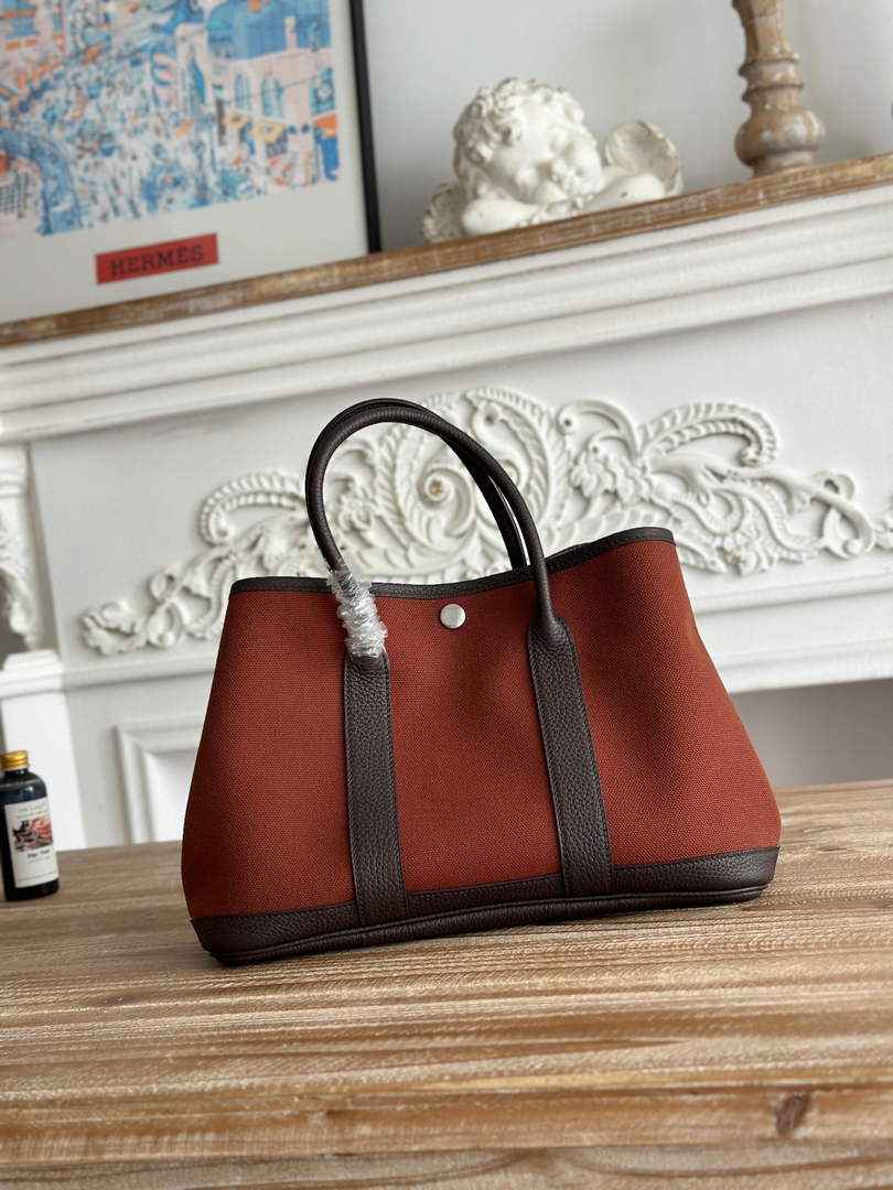 Hermes Garden Party 30 bag H266753 red