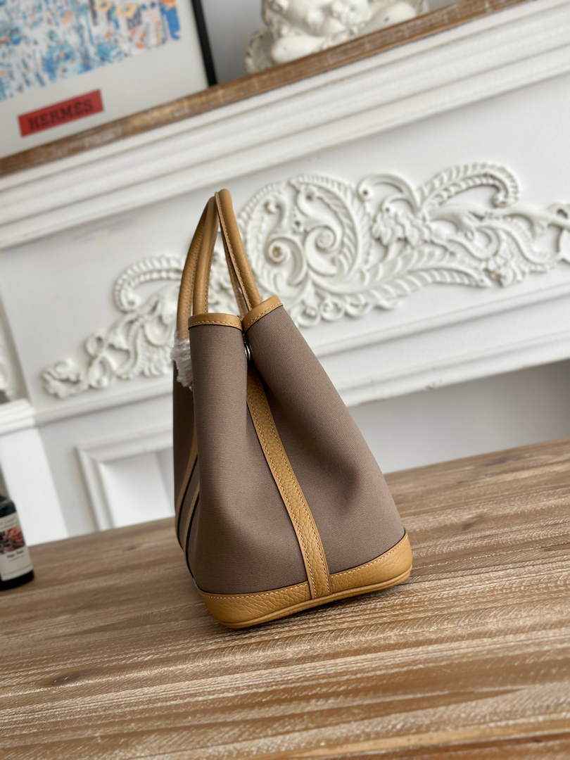 Hermes Garden Party 30 bag H266755 Tan