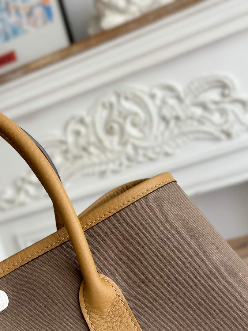 Hermes Garden Party 30 bag H266755 Tan