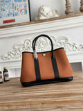 Hermes Garden Party 30 bag H266756 Brown black