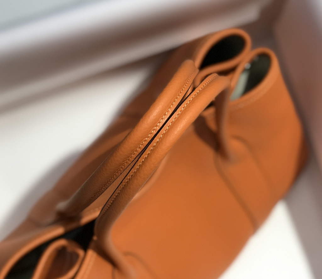 Hermes Garden Party 36 bag Orange Togo leather