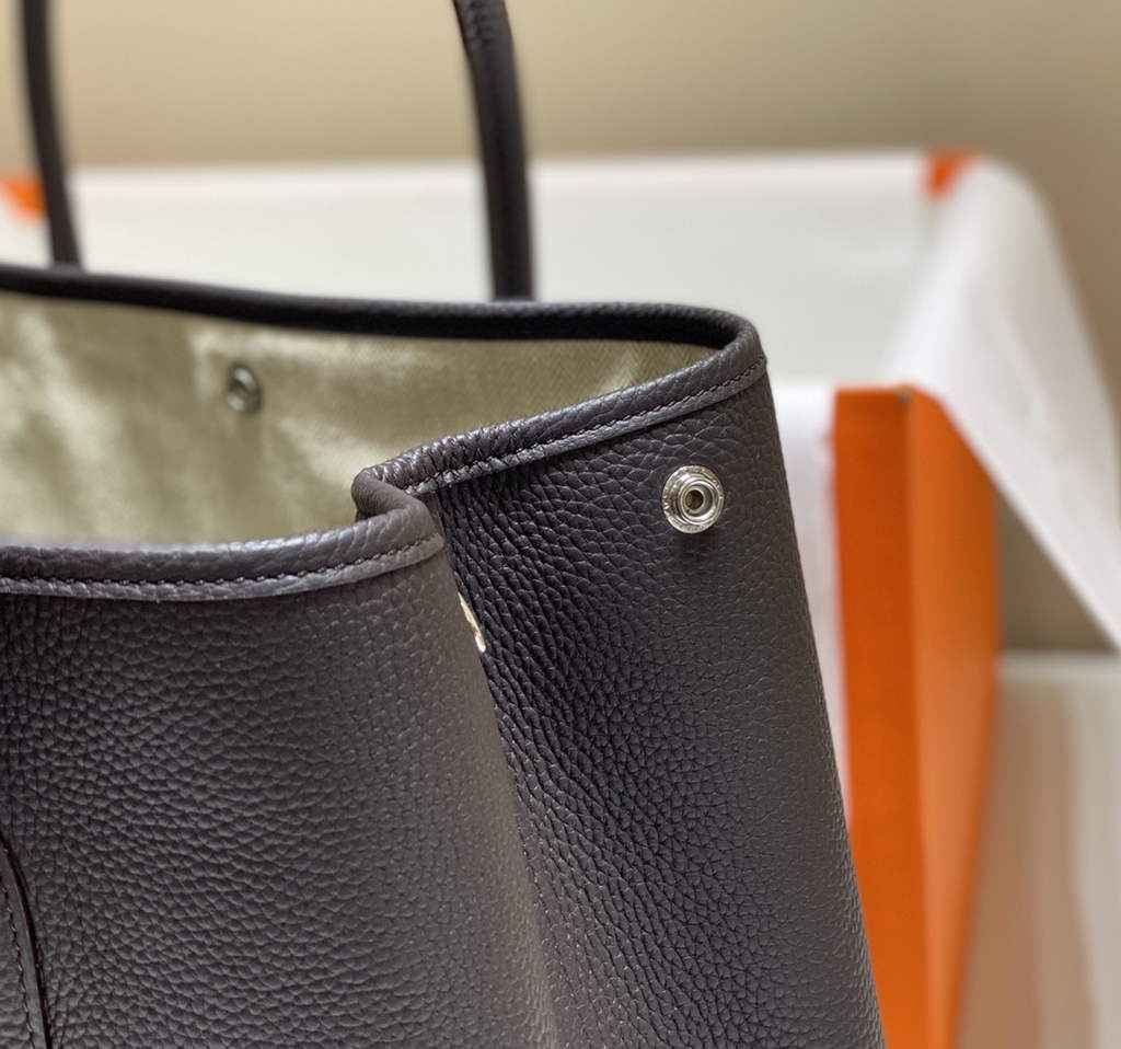 Hermes Garden Party 36 bag Brown Togo leather