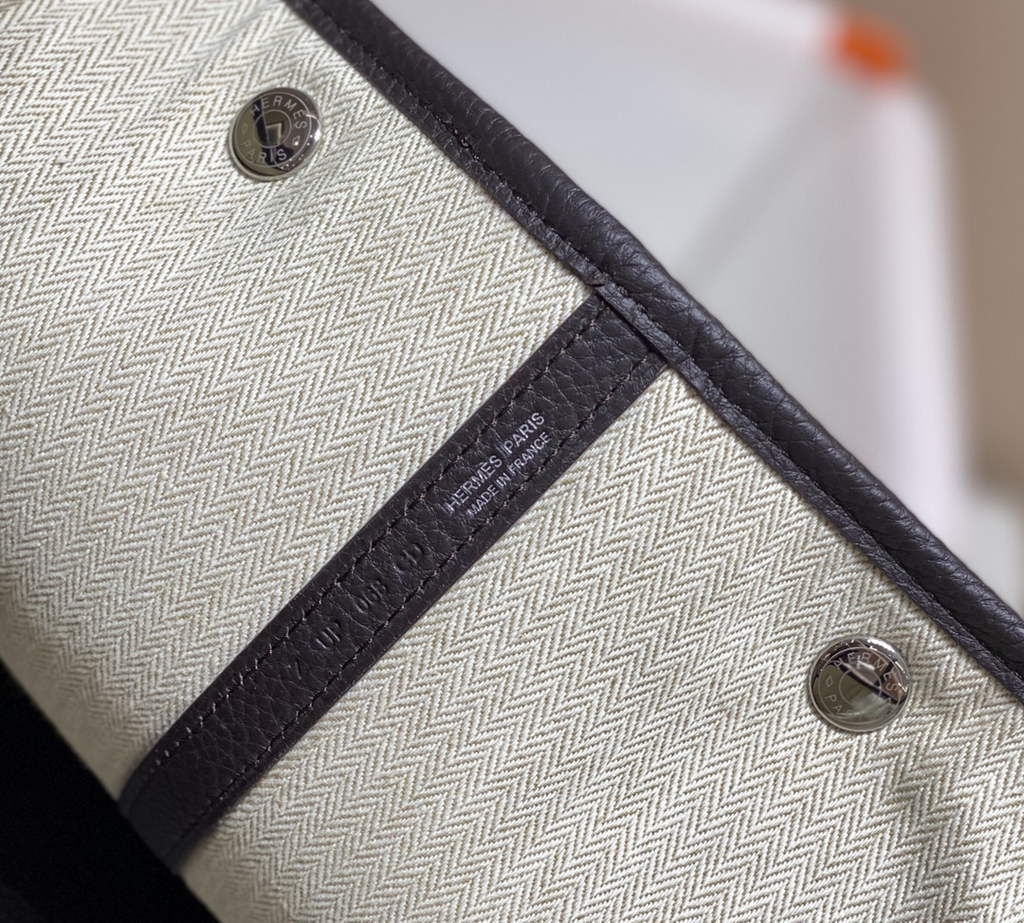 Hermes Garden Party 36 bag Brown Togo leather