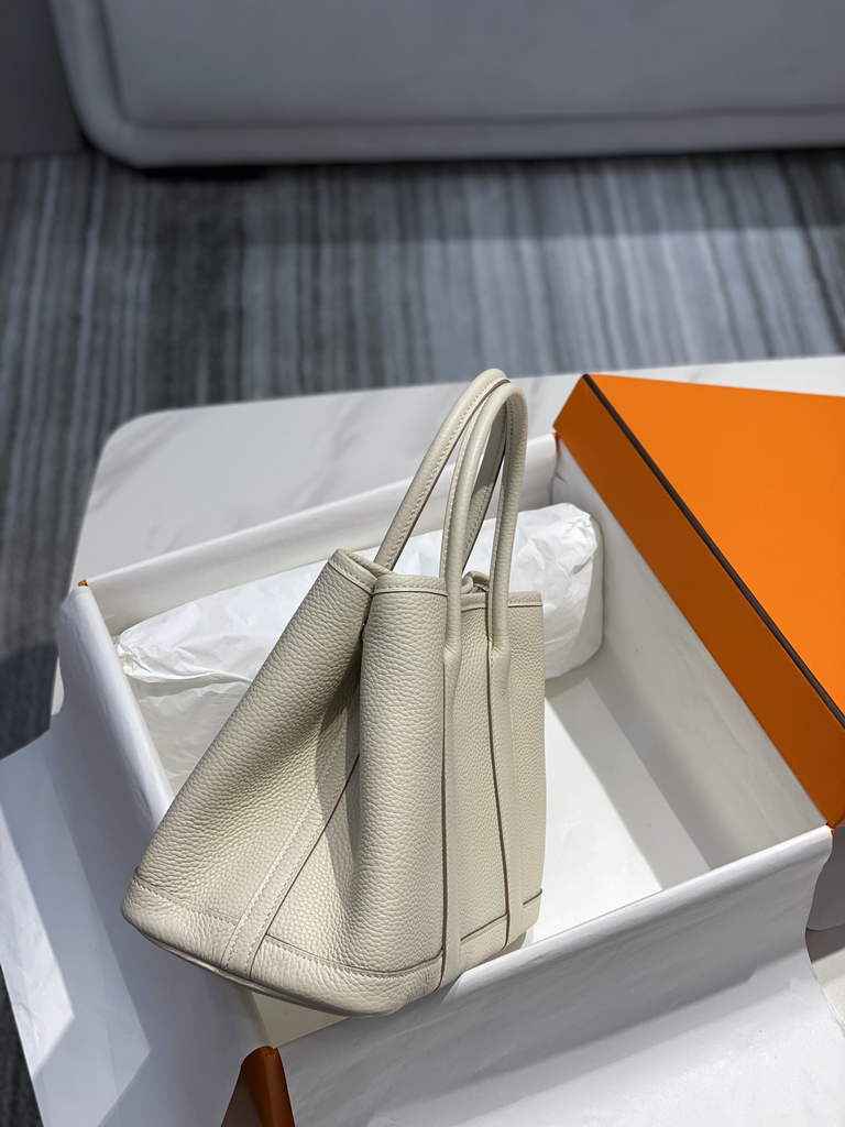 Hermes Garden Party 36 bag Beige Togo leather