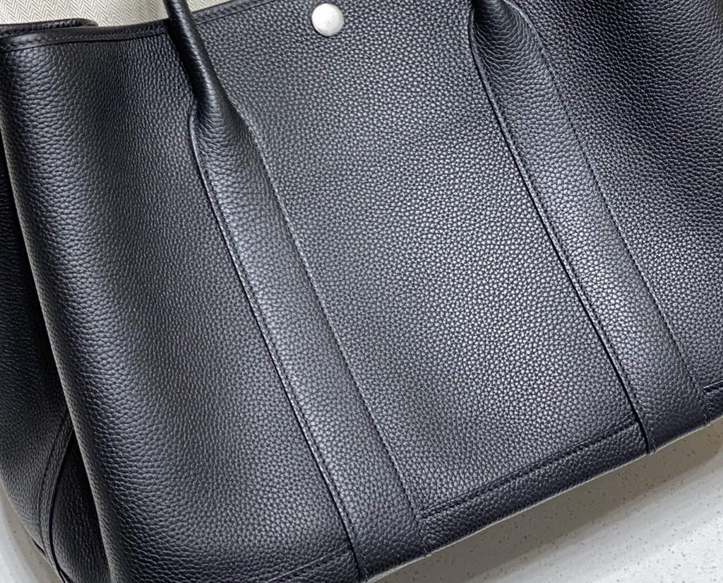 Hermes Garden Party 36 bag Black Togo leather