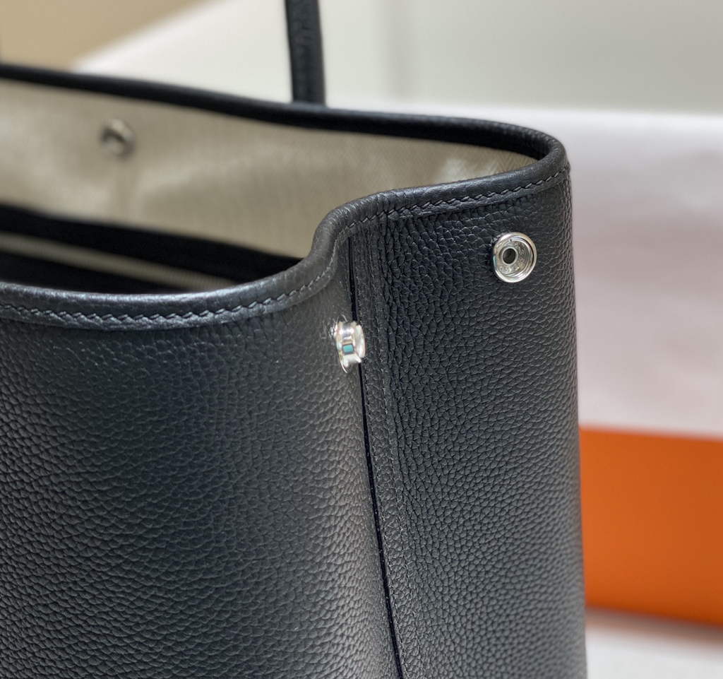 Hermes Garden Party 36 bag Black Togo leather