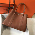Hermes Garden Party 36 bag Dark Brown Togo leather
