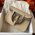 Hermes Halzan 25 Bag Togo Leather Gold H082181