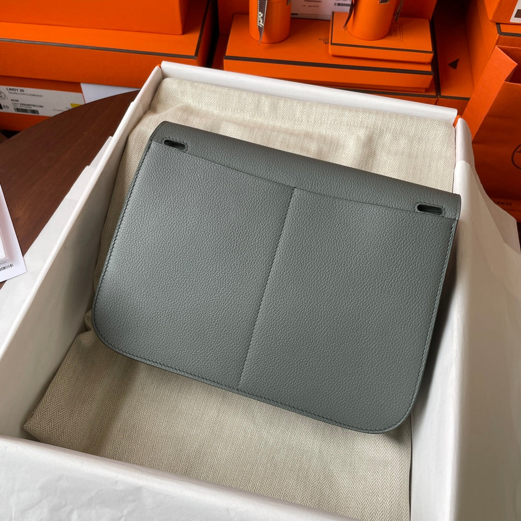 Hermes Halzan 25 Bag Togo Leather Gold H082183