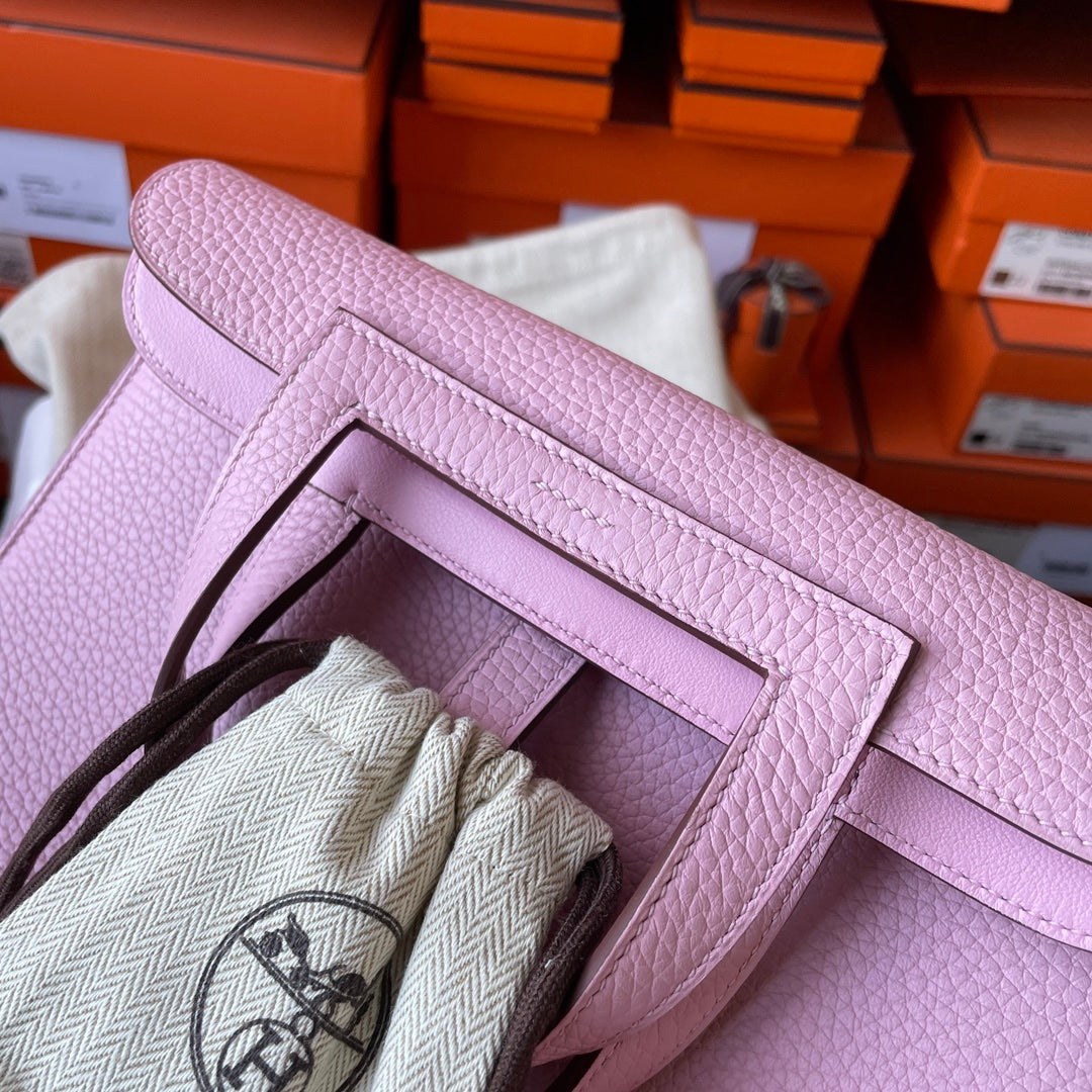 Hermes Halzan 25 Bag Togo Leather Gold H082184