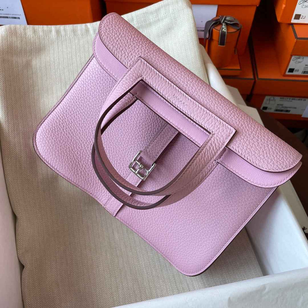 Hermes Halzan 25 Bag Togo Leather Gold H082184