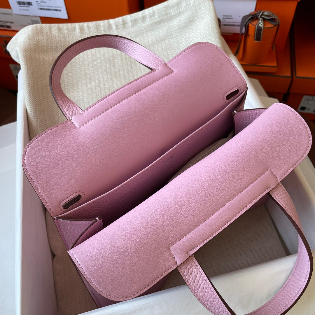 Hermes Halzan 25 Bag Togo Leather Gold H082184