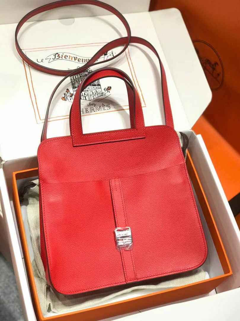 Hermes Halzan 25 Bag Togo Leather Gold H082188