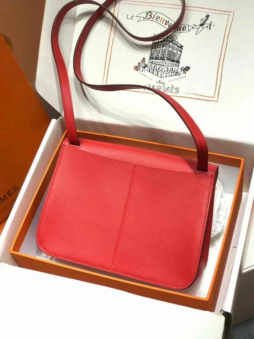 Hermes Halzan 25 Bag Togo Leather Gold H082188