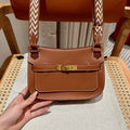 Hermes Jypsiere mini bag Tan Gold Swift Leather H25650