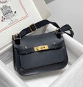 Hermes Jypsiere mini bag Black Swift Leather Gold H25602
