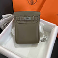 Hermès Kelly A Dos Hac Gray Togo Leather With Silver Hardware 20301