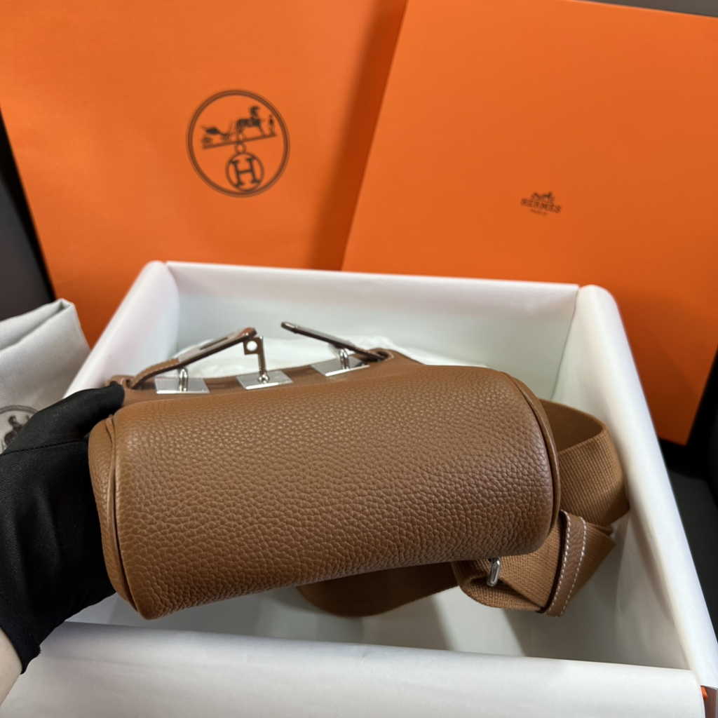 Hermès Kelly A Dos Hac Tan Togo Leather With Silver Hardware 20304
