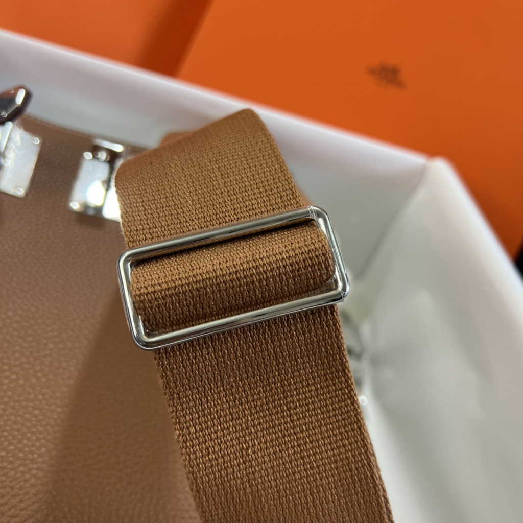 Hermès Kelly A Dos Hac Tan Togo Leather With Silver Hardware 20304