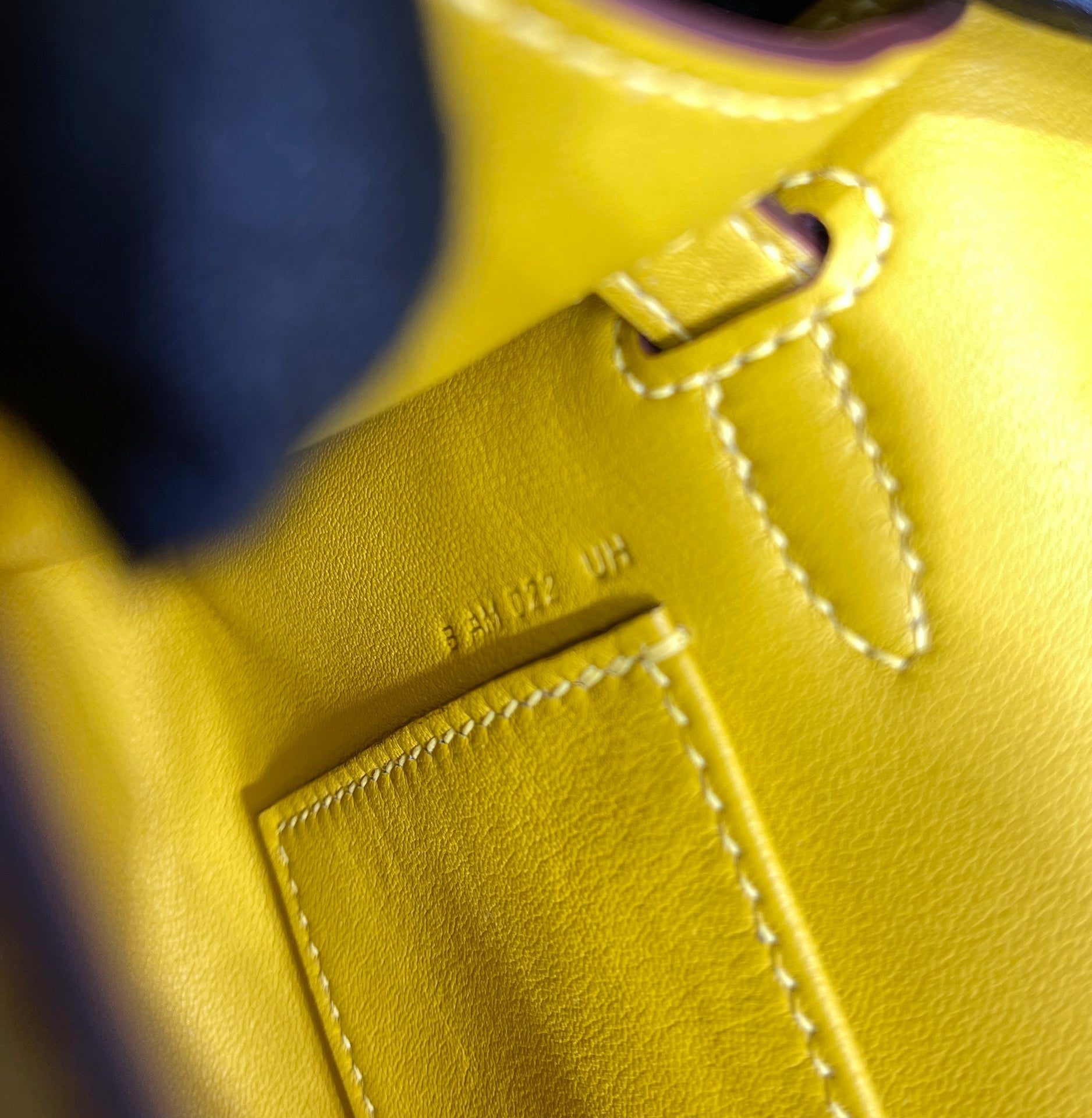 Hermes Kelly Bag 22 Yellow Swift Leather Silver Hardware