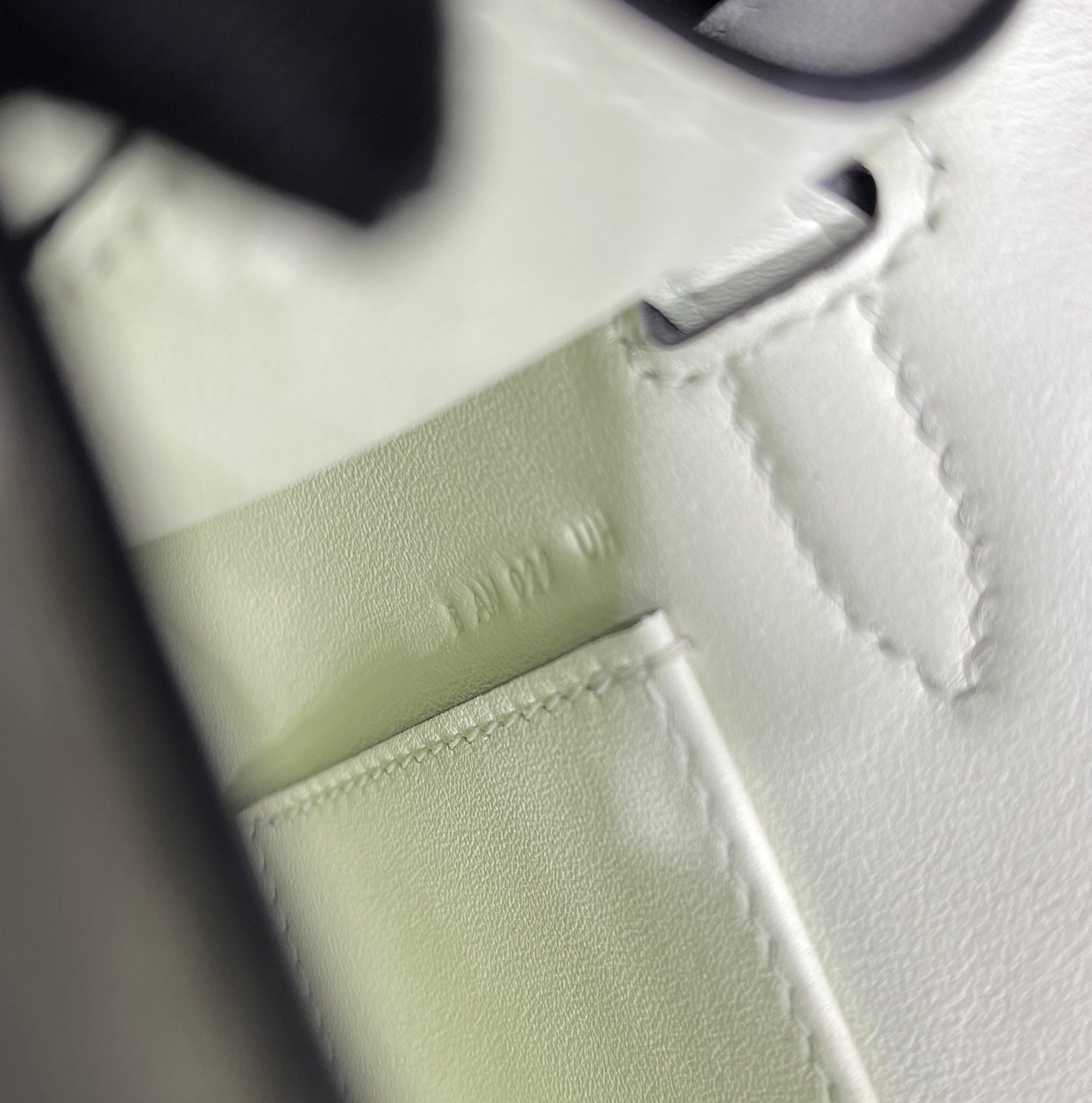 Hermes Kelly Bag 22 Light Green Swift Leather Silver Hardware