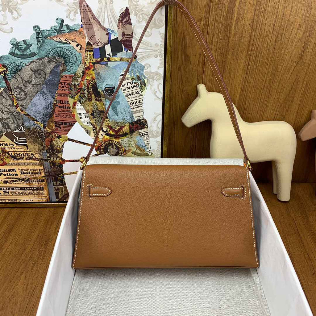 Hermes Kelly Bag Gold Hardware with Elan Tan Leather
