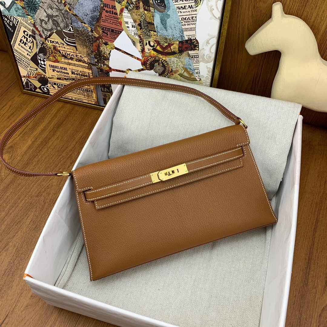 Hermes Kelly Bag Gold Hardware with Elan Tan Leather