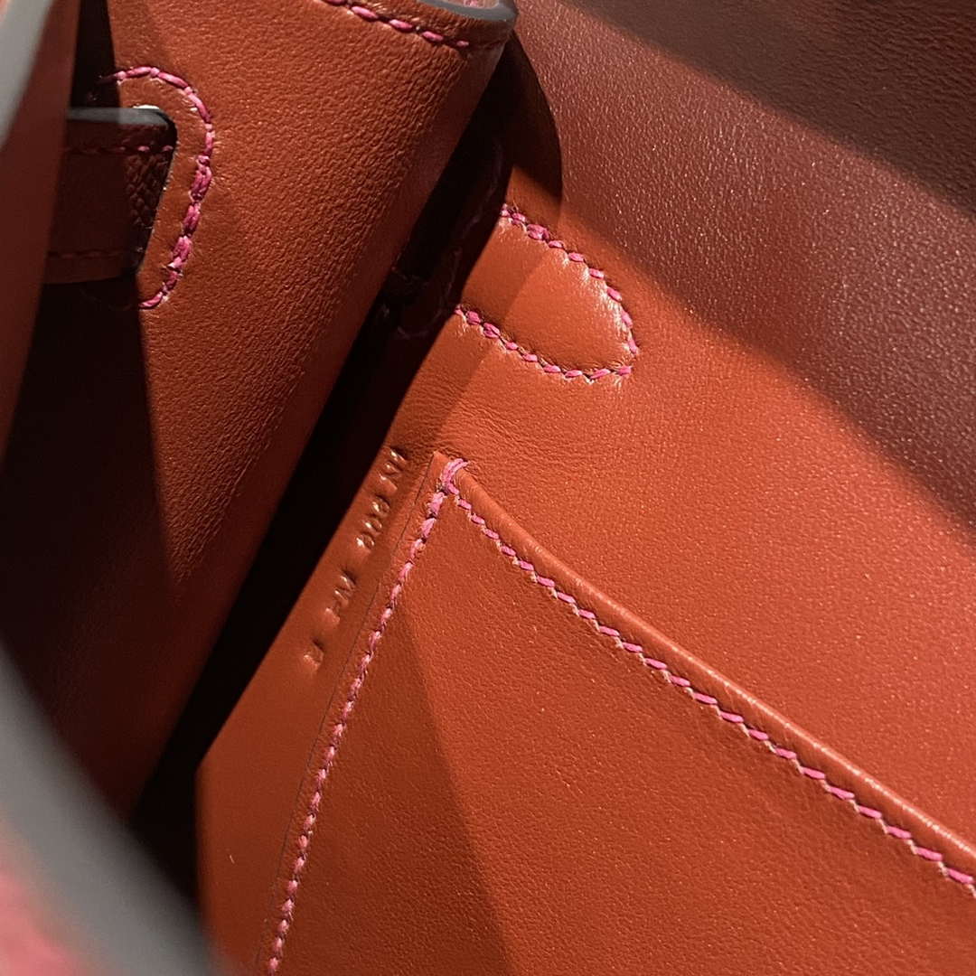 Hermes Kelly Bag Red Epsom Leather Gold Hardware