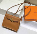 Hermès Kelly Danse II brown Evercolor leather with gold