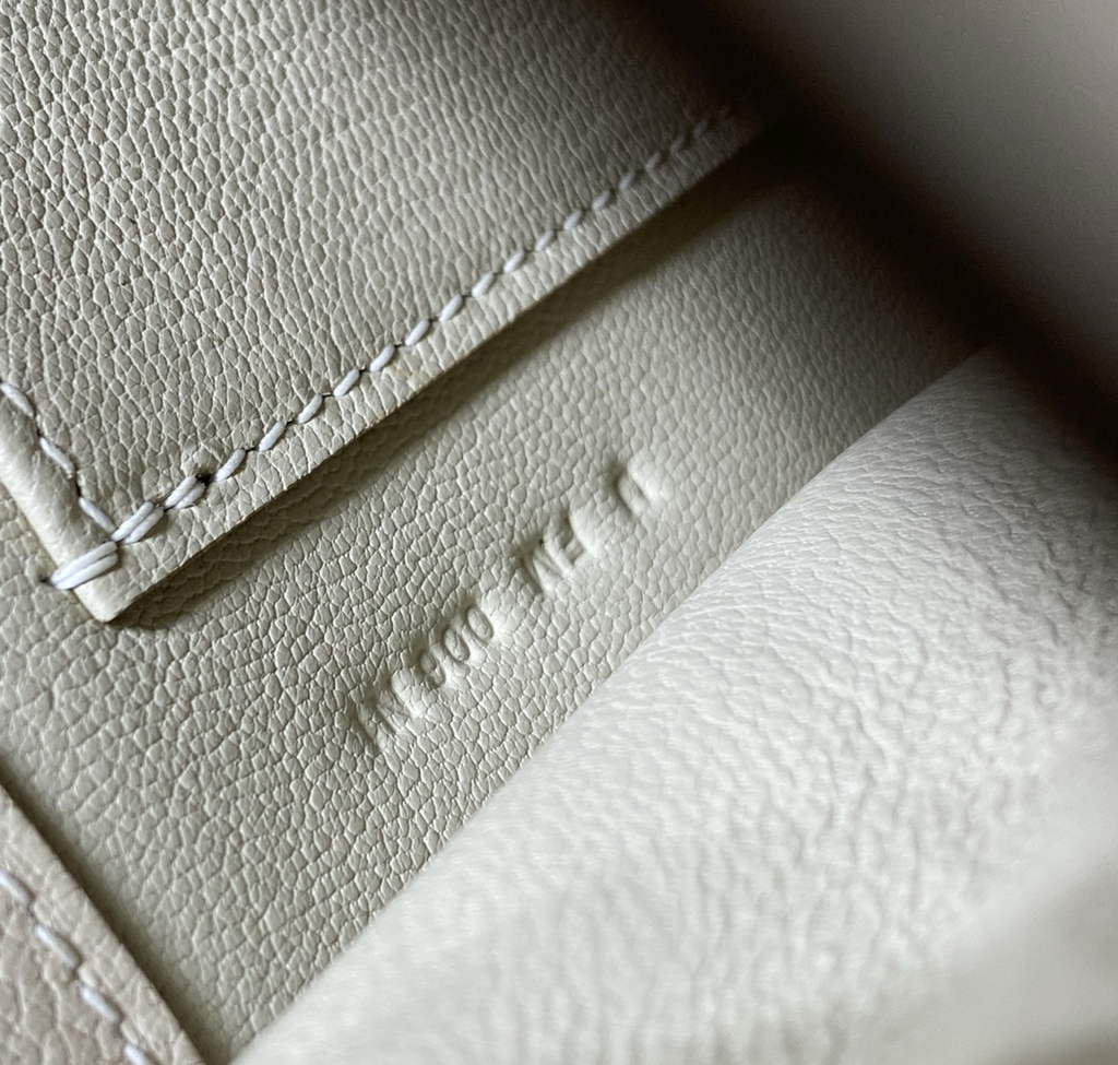 Hermès Kelly Danse II beige Evercolor leather with gold