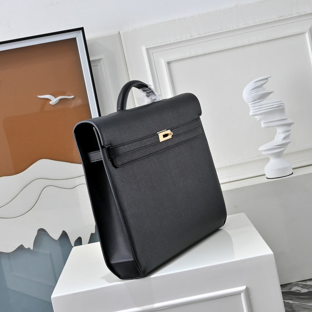 Hermès Kelly Dépêche 36 Briefcase â€?Epsom Calfskin â€?Black