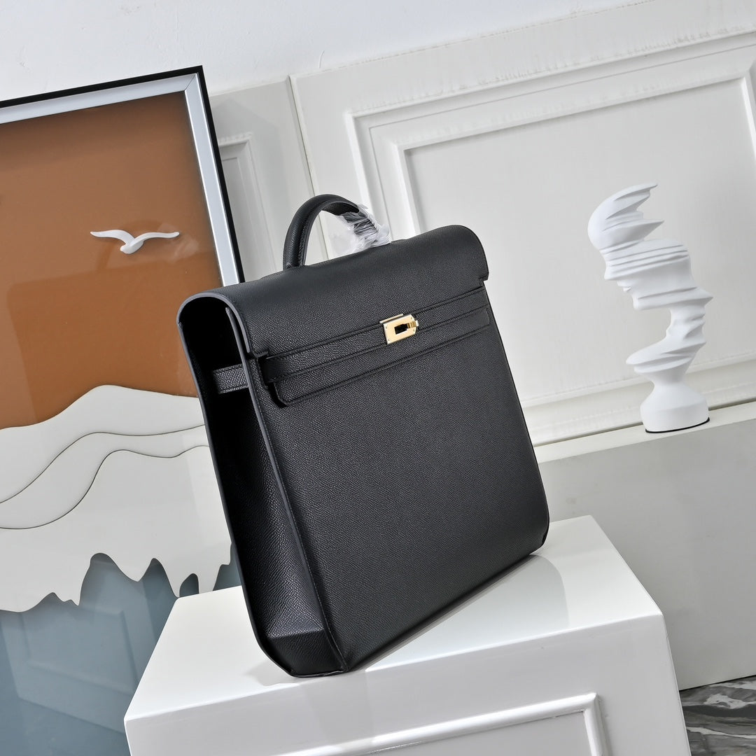 Hermès Kelly Dépêche 36 Briefcase â€?Epsom Calfskin â€?Black