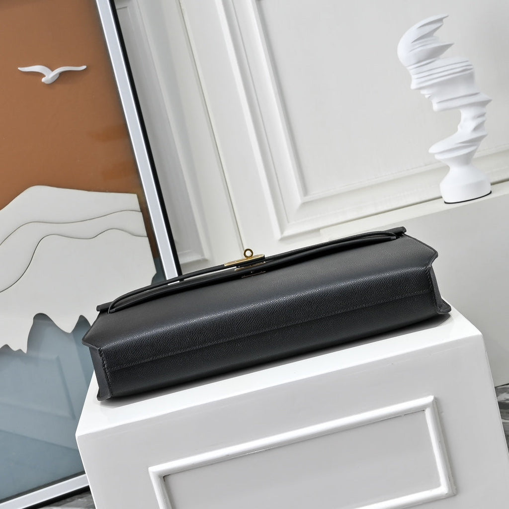 Hermès Kelly Dépêche 36 Briefcase â€?Epsom Calfskin â€?Black