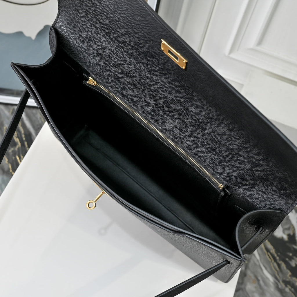 Hermès Kelly Dépêche 36 Briefcase â€?Epsom Calfskin â€?Black