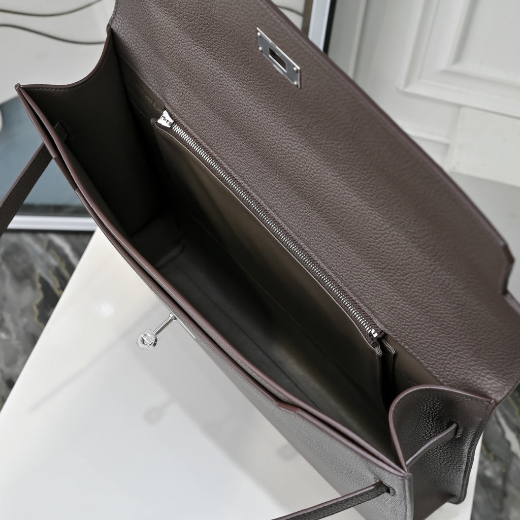 Hermès Kelly Dépêche 36 | Gray Togo | The Iconic Briefcase