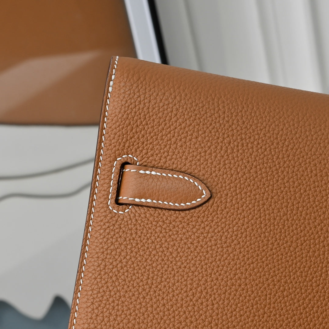 Hermès Kelly Dépêche 36cm Togo Calfskin Brown Briefcase