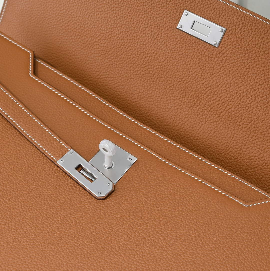 Hermès Kelly Dépêche 36cm Togo Calfskin Brown Briefcase