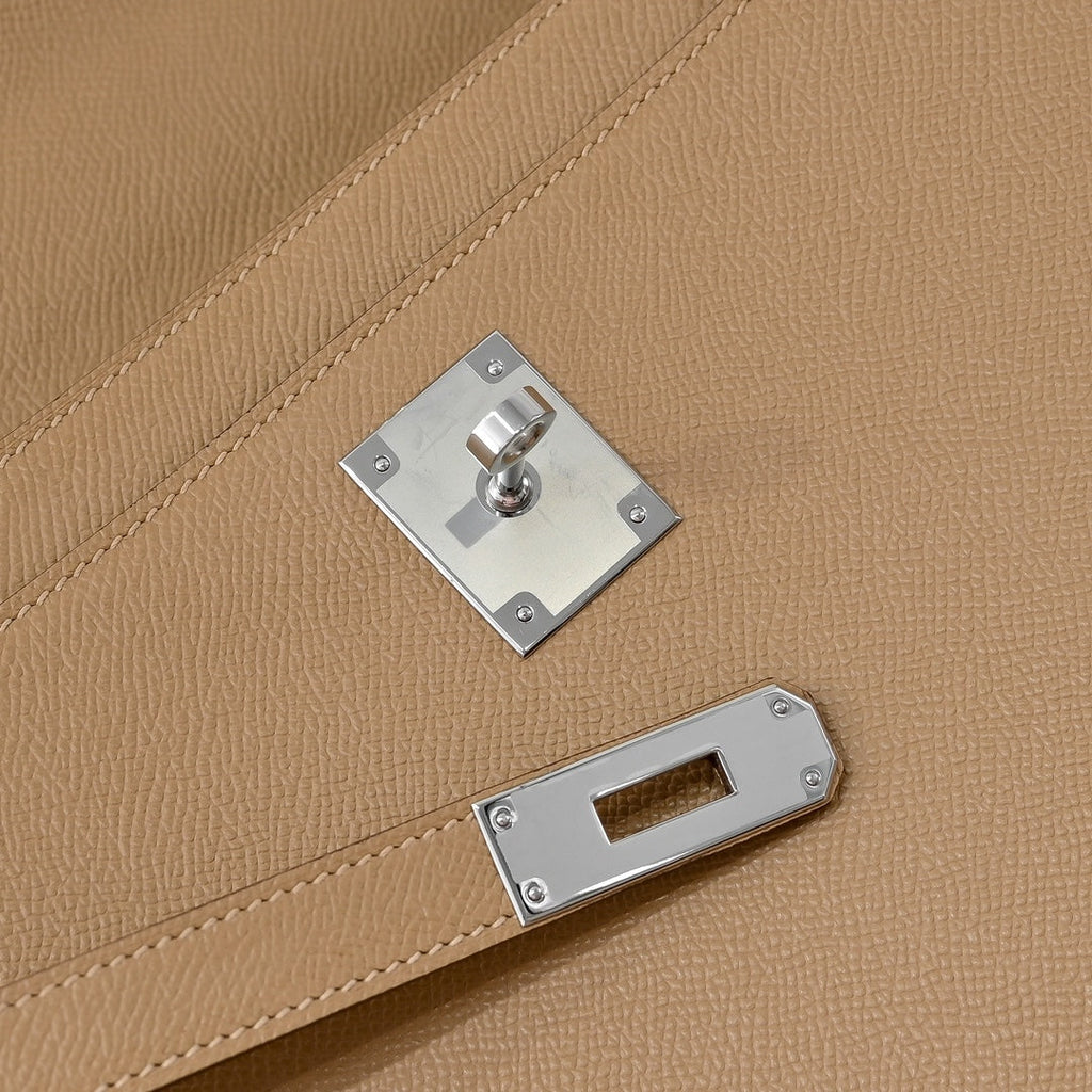 Hermès | Kelly Dépêche 36 Briefcase | Epsom Calfskin Leather | Apricot