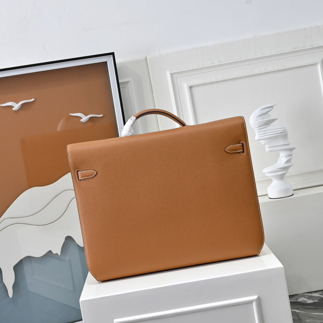 Hermès Kelly Dépêche 36 Briefcase â€?Epsom Calfskin â€?Brown