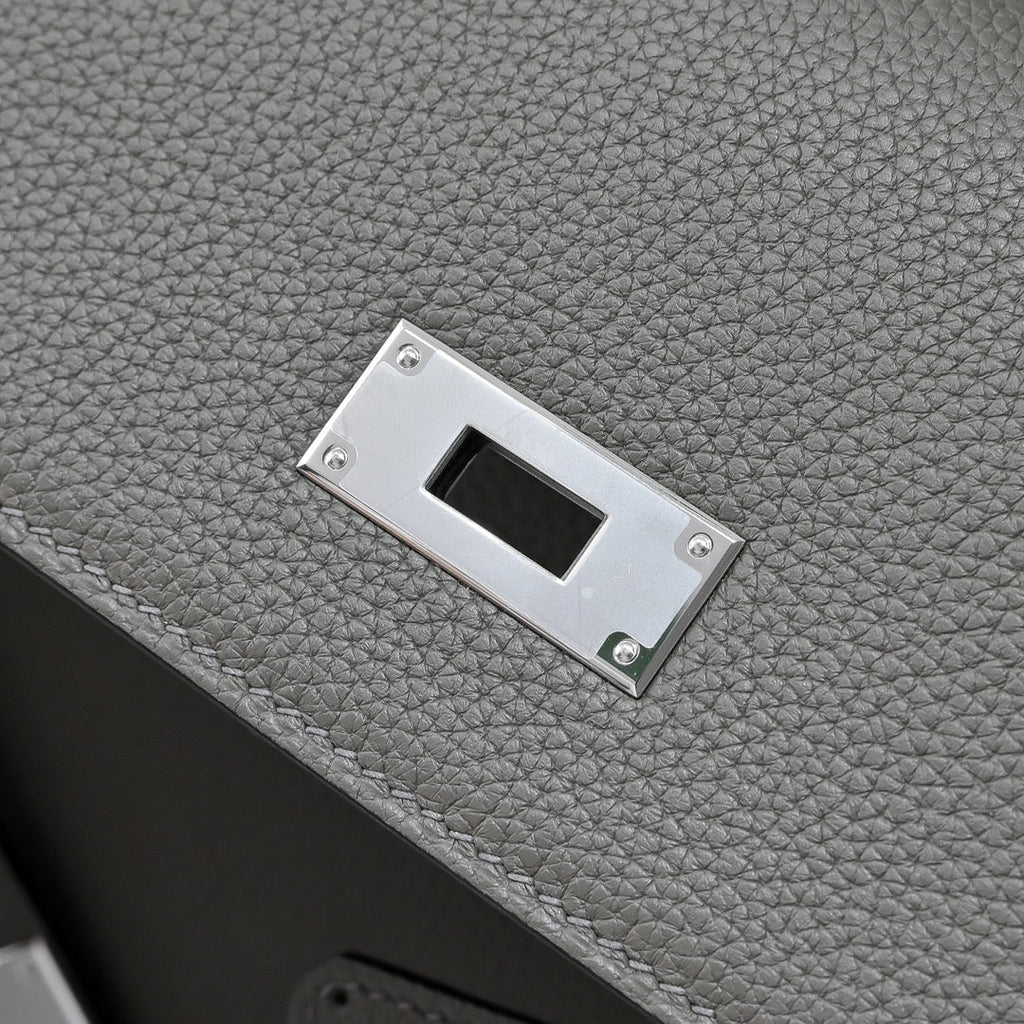 Hermès Kelly Dépêche 36 Briefcase | Dark Gray Togo Calfskin Leather