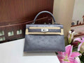 Hermès Kelly II Bag black Ostrich Leather