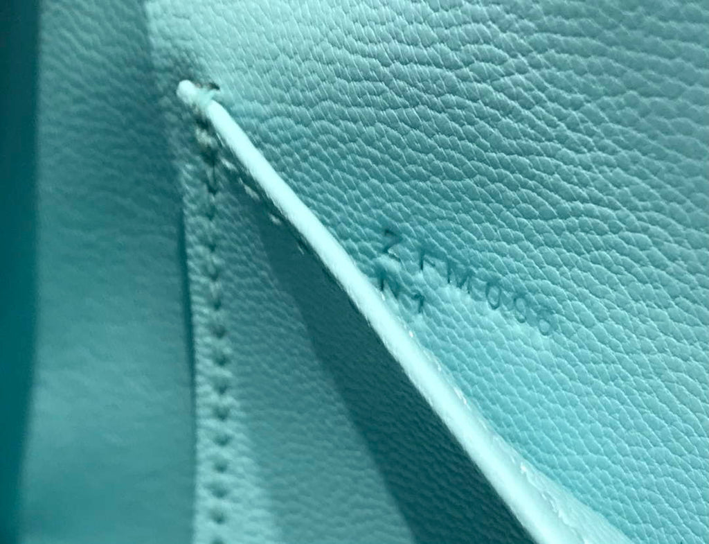 Hermes Kelly Mini II Bag 19 Epsom Light Blue with Silver Hardware