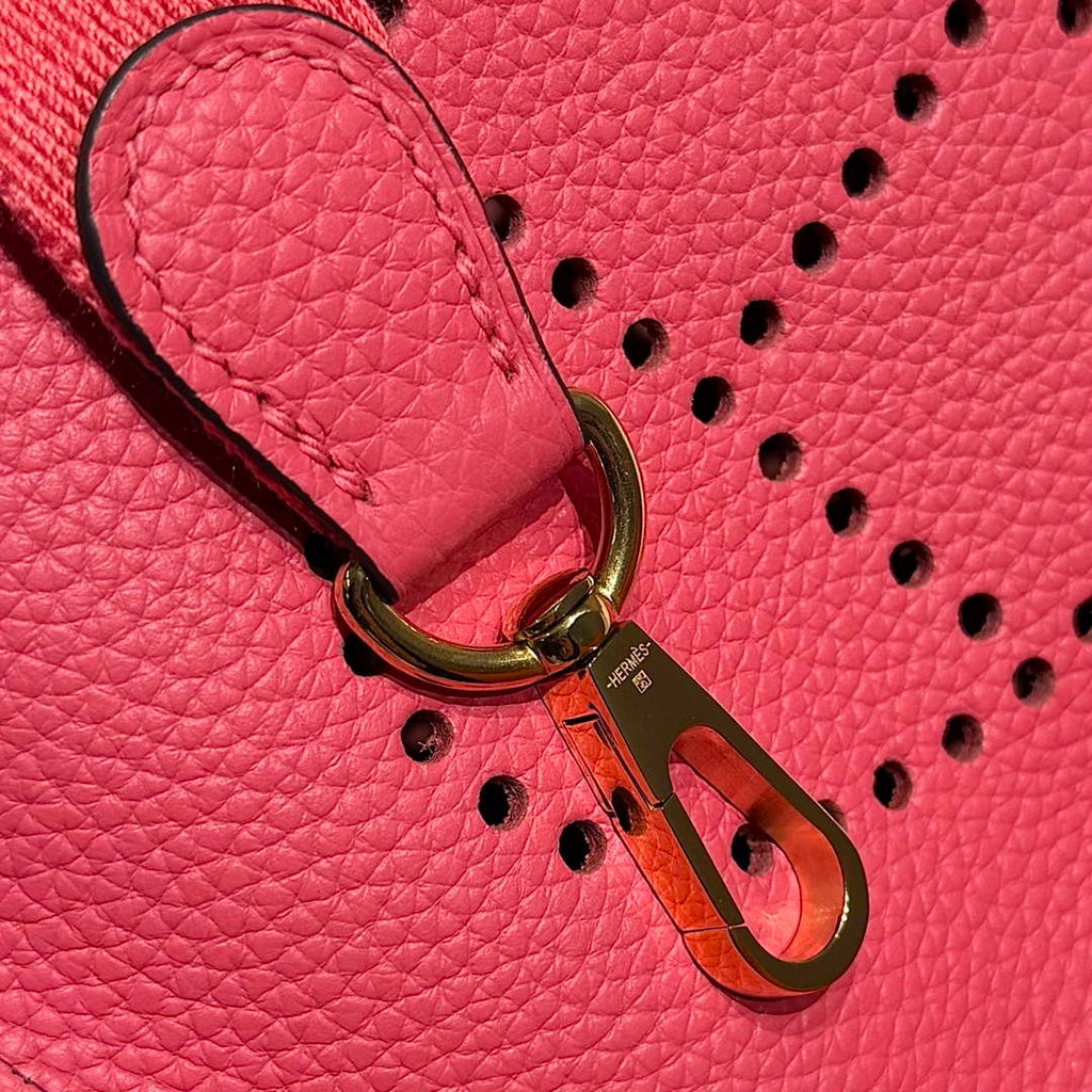 Hermes Mini Evelyne 16 Bag in Taurillon Clemence Leather H069434