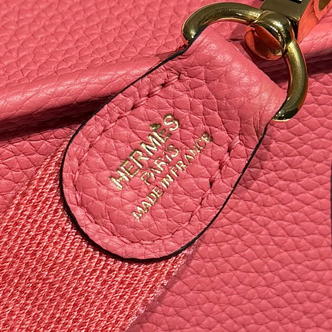 Hermes Mini Evelyne 16 Bag in Taurillon Clemence Leather H069434