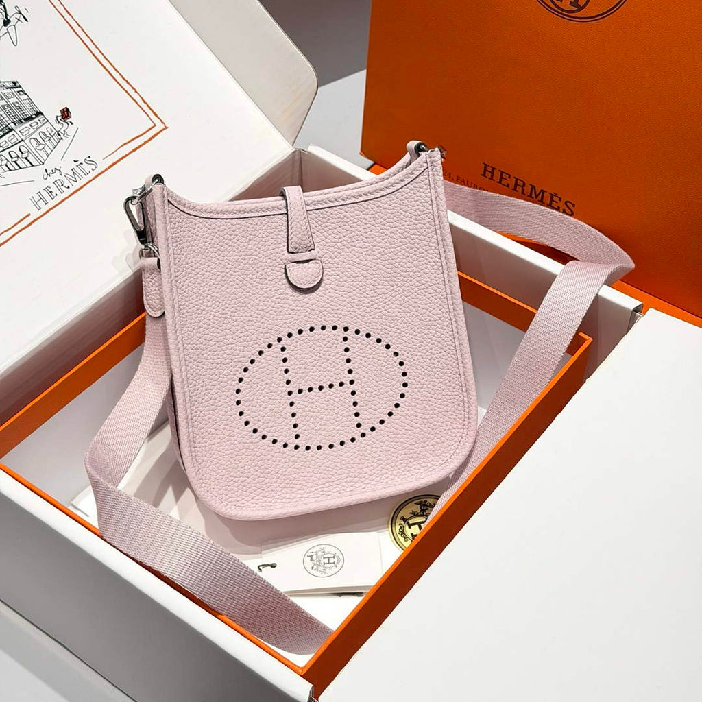 Hermes Mini Evelyne 16 Bag in Taurillon Clemence Leather H069438