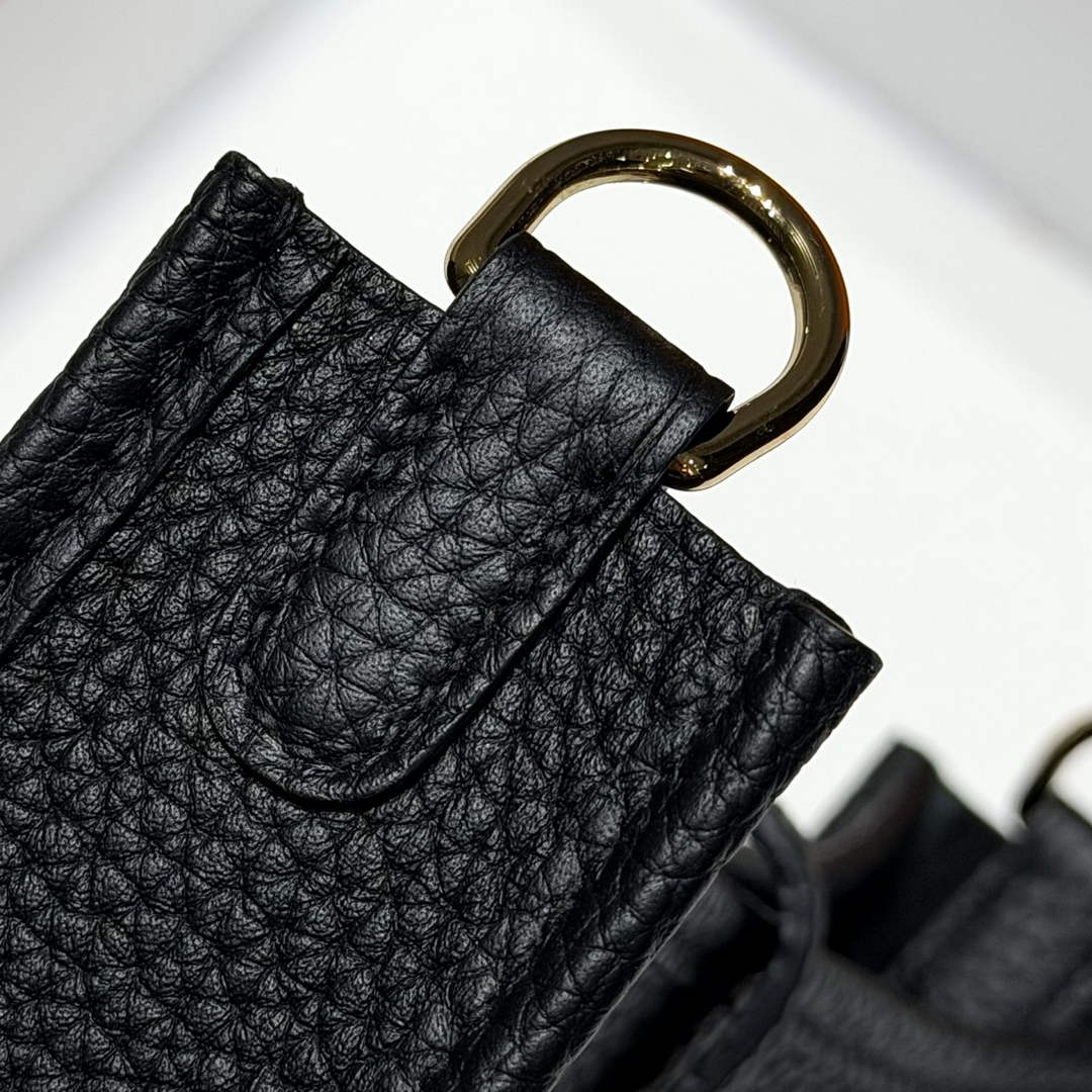 Hermes Mini Evelyne 16 Bag in Taurillon Clemence Leather H069436