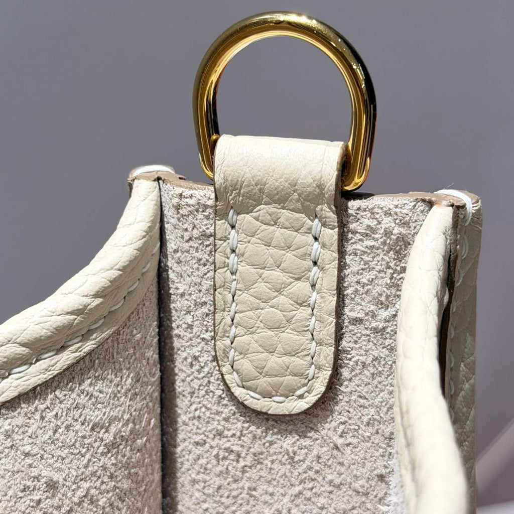 Hermes Mini Evelyne 16 Bag in Taurillon Clemence Leather H069421