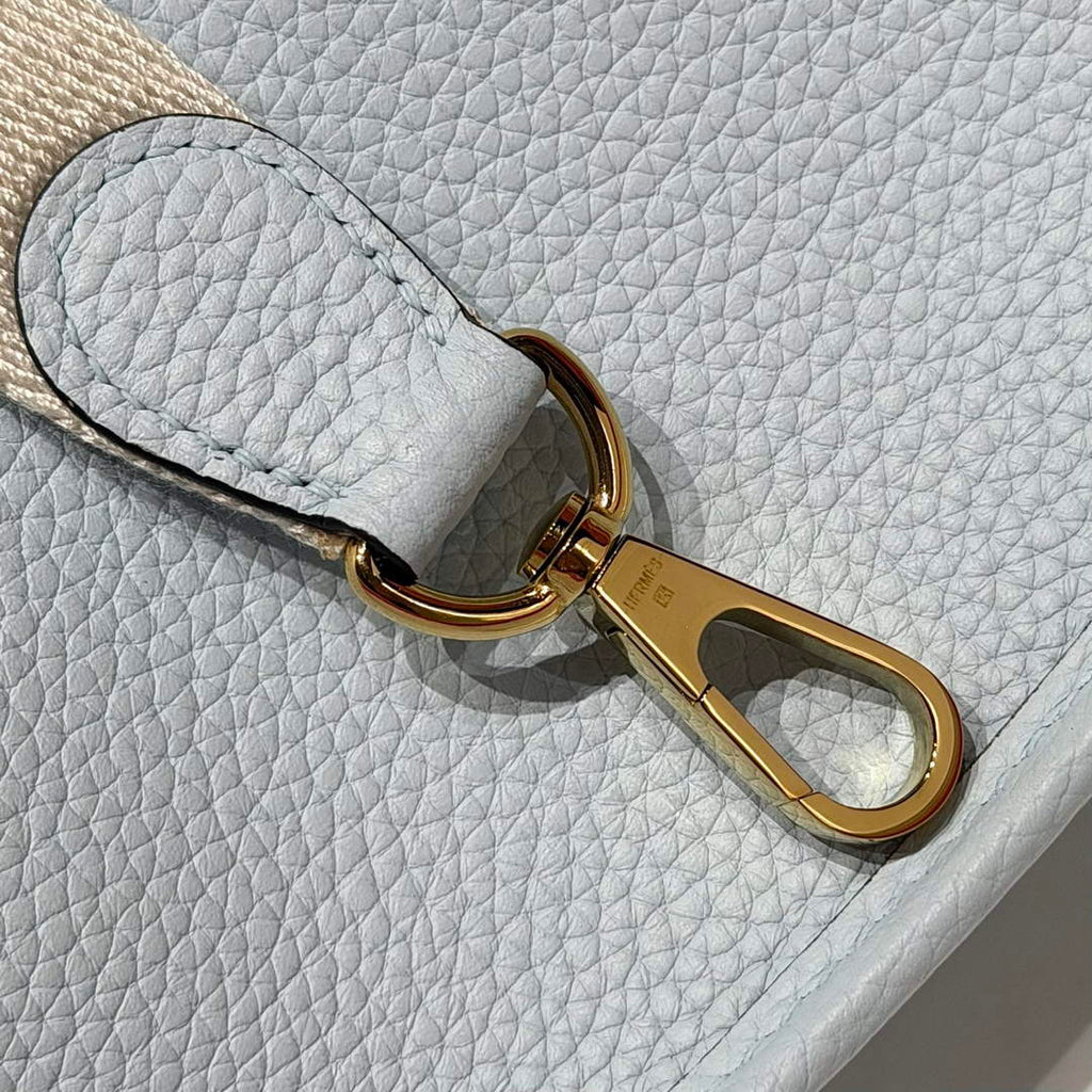 Hermes Mini Evelyne 16 Bag in Taurillon Clemence Leather H069442