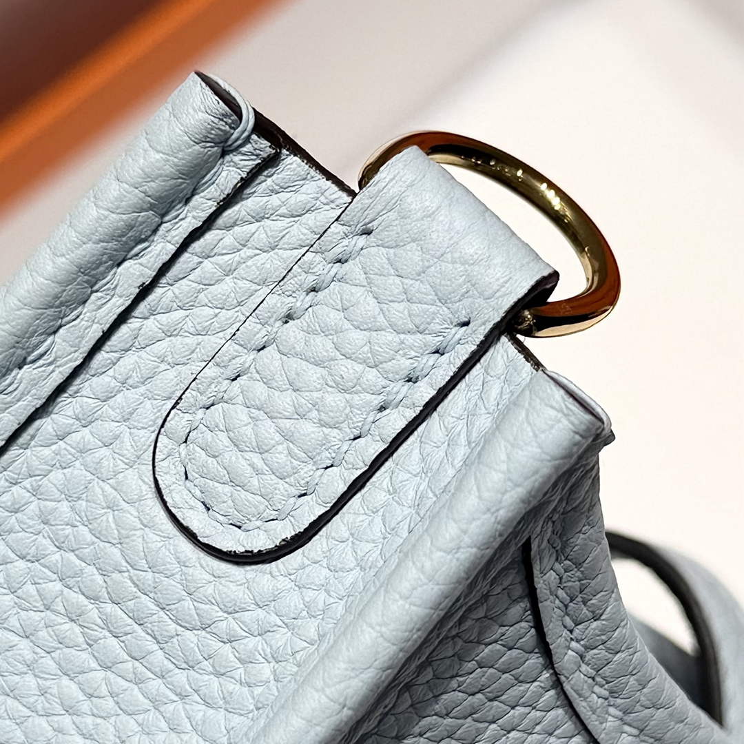 Hermes Mini Evelyne 16 Bag in Taurillon Clemence Leather H069442