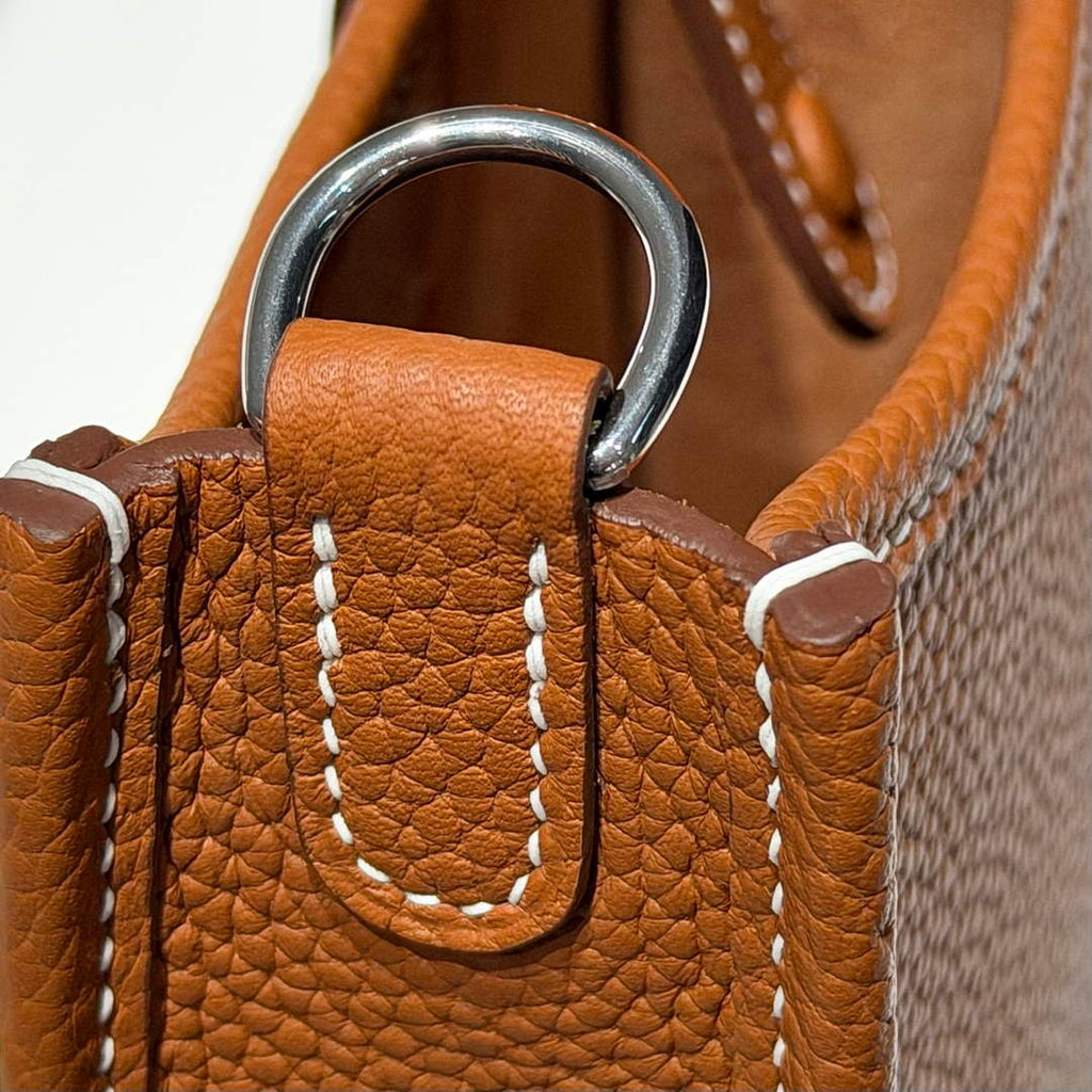 Hermes Mini Evelyne 16 Bag in Taurillon Clemence Leather H069430